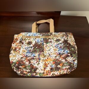 Le Sport Sac Multicolor Patterned Tote Bag